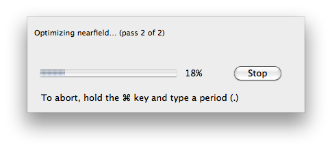 COBOptimizeNearfieldProgress
