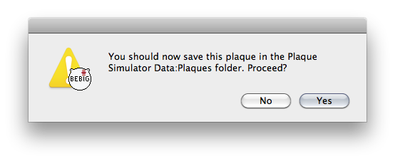 COBSavePlaqueAlert