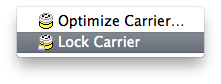 OptimizeMenu Menu