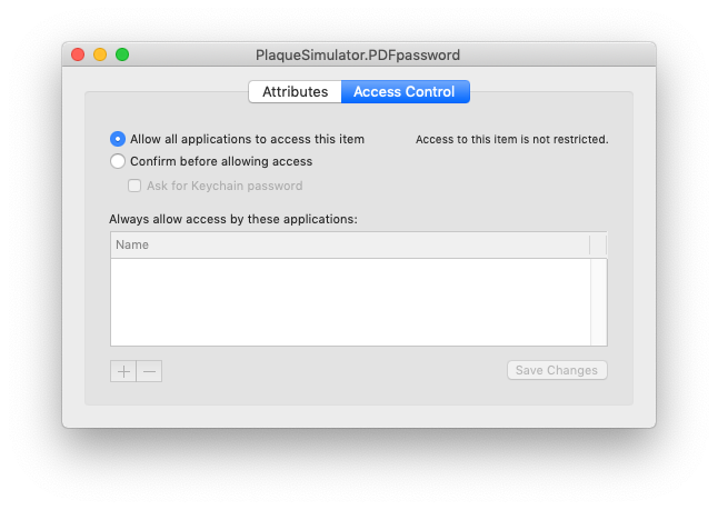 KeychainAcessControl